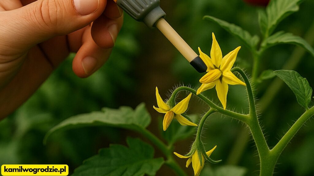 Elektryczna pszczoła do zapylania pomidorów w szkalrniach i tunelach foliowych