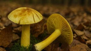 Gąska siarkowa (Tricholoma sulphureum) – Opis i występowanie