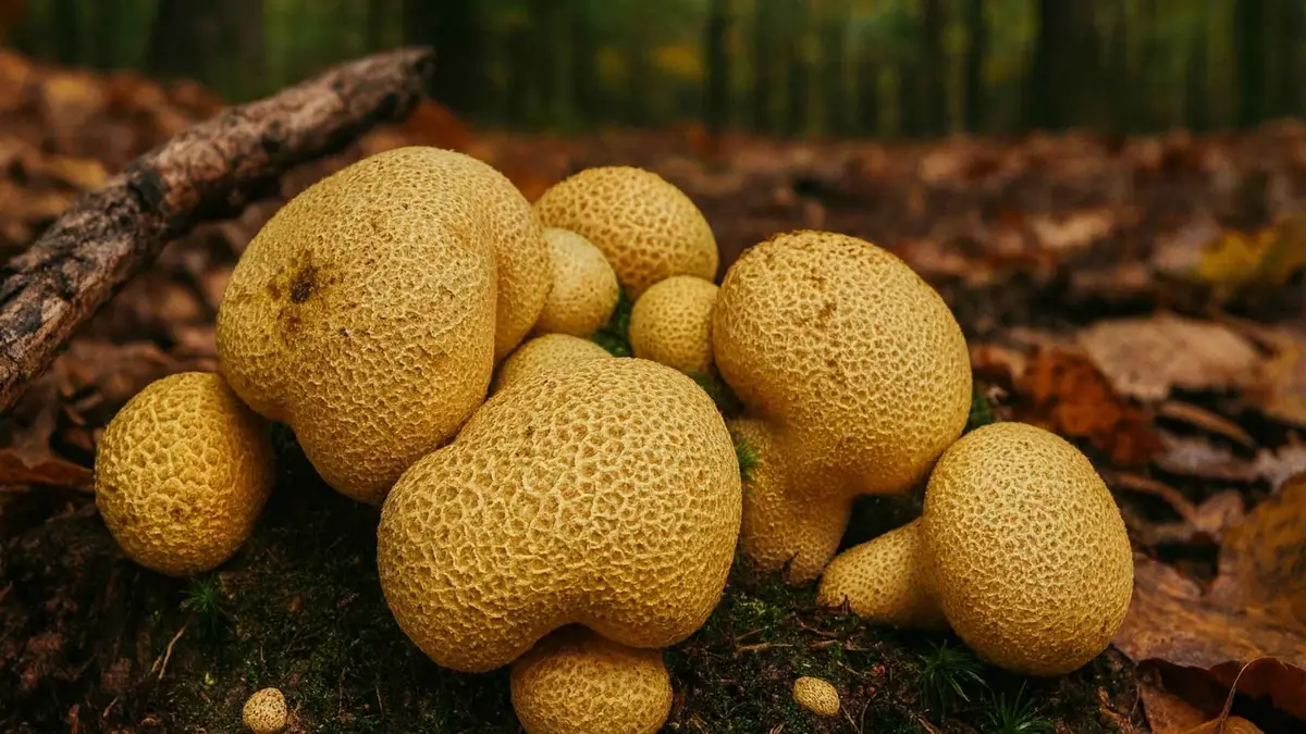 Tęgoskór cytrynowy (Scleroderma citrinum) – trująca „trufla” lasu, którą łatwo pomylić z purchawką Tęgoskór cytrynowy (Scleroderma citrinum) – trująca „trufla” lasu, którą łatwo pomylić z purchawką