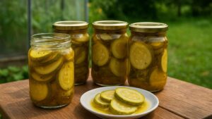 Francuski sekret na zimę: cukinia w wyrazistej marynacie. Znika ze spiżarni w mgnieniu oka! | foto. Kamil w Ogrodzie