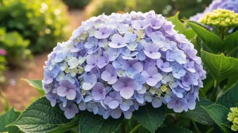 Hortensja ogrodowa (Hydrangea macrophylla) | foto. Kamil w Ogrodzie