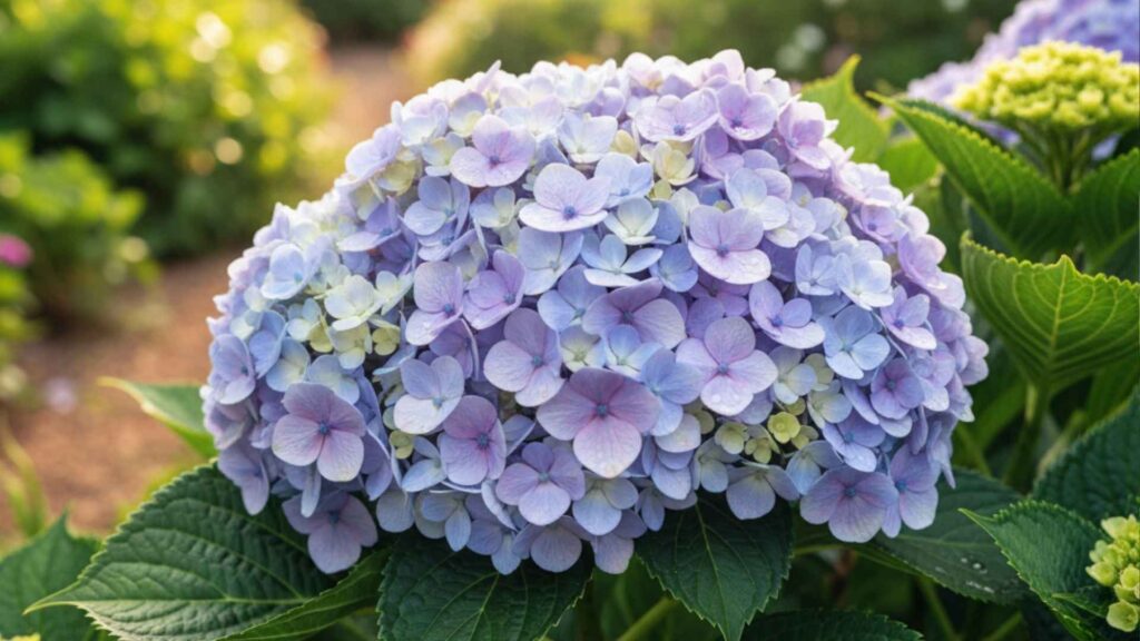 Hortensja ogrodowa (Hydrangea macrophylla) | foto. Kamil w Ogrodzie