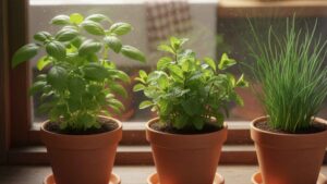 Jakie zioła można uprawiać na parapecie zimą? | foto. Kamil w Ogrodzie