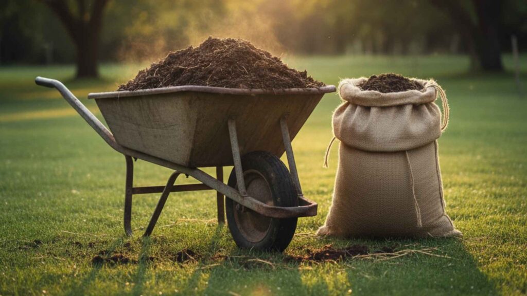 Nawożenie organiczne – obornik, kompost i biohumus | Foto. Kamil w Ogrodzie