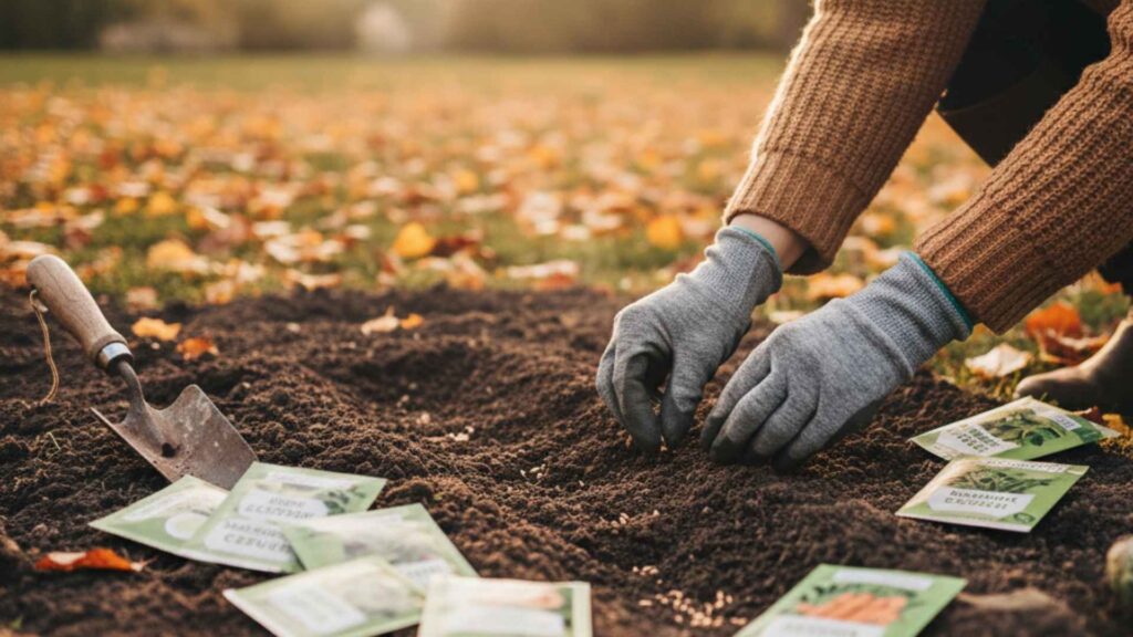 Warzywa, które przezimują i dadzą wczesny plon: cebula, pietruszka, koper, czosnek, marchew, roszponka, modrak, szpinak | Foto. Kamil w Ogrodzie