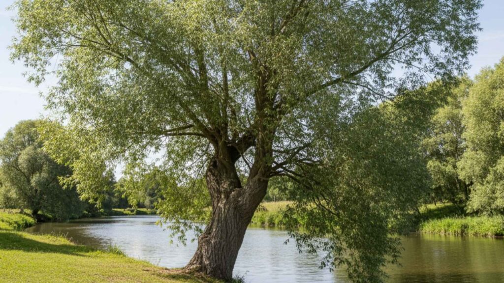 Wierzba biała (Salix alba) – naturalny lek przeciw bólowi i gorączce | foto. Kamil w Ogrodzie