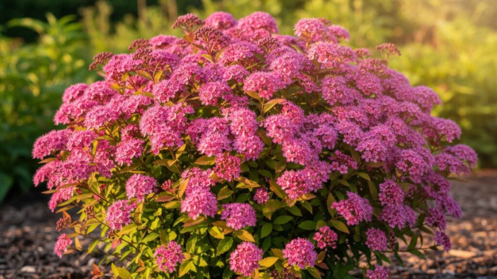 Tawuła japońska (Spiraea japonica) | foto. Kamil w Ogrodzie