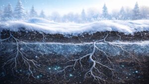 Co dzieje się w glebie zimą? | foto. Kamil w Ogrodzie