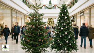 Jaka choinka się nie sypie – żywa czy sztuczna? Którą wybrać? | foto. Kamil w Ogrodzie