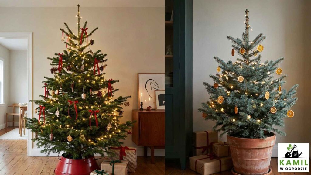 Jaką choinkę wybrać na święta? foto. Kamil w Ogrodzie