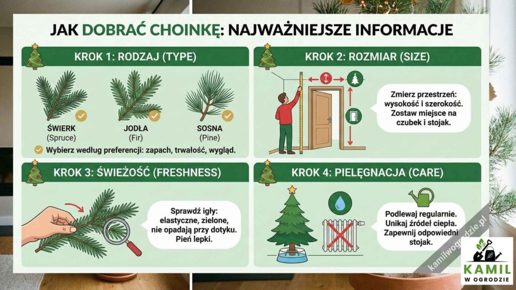 Jak dobrać choinkę do swojego domu? | foto. Kamil w Ogrodzie