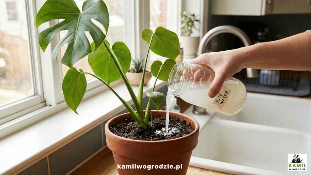 Nie wylewaj wody po ryżu! Ten darmowy eliksir ożywi Twoje rośliny domowe | foto. Kamil w Ogrodzie