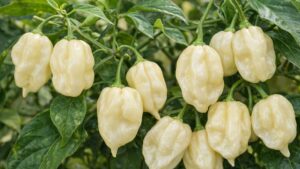 Ostra papryka Habanero White – jasna odmiana o wysokiej ostrości i czystym aromacie | foto. Kamil w Ogrodzie