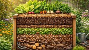 Tak powinno się wypełniać podwyższone grządki. Ogrodnicy popełniają tu jeden kluczowy błąd | foto. Kamil w Ogrodzie