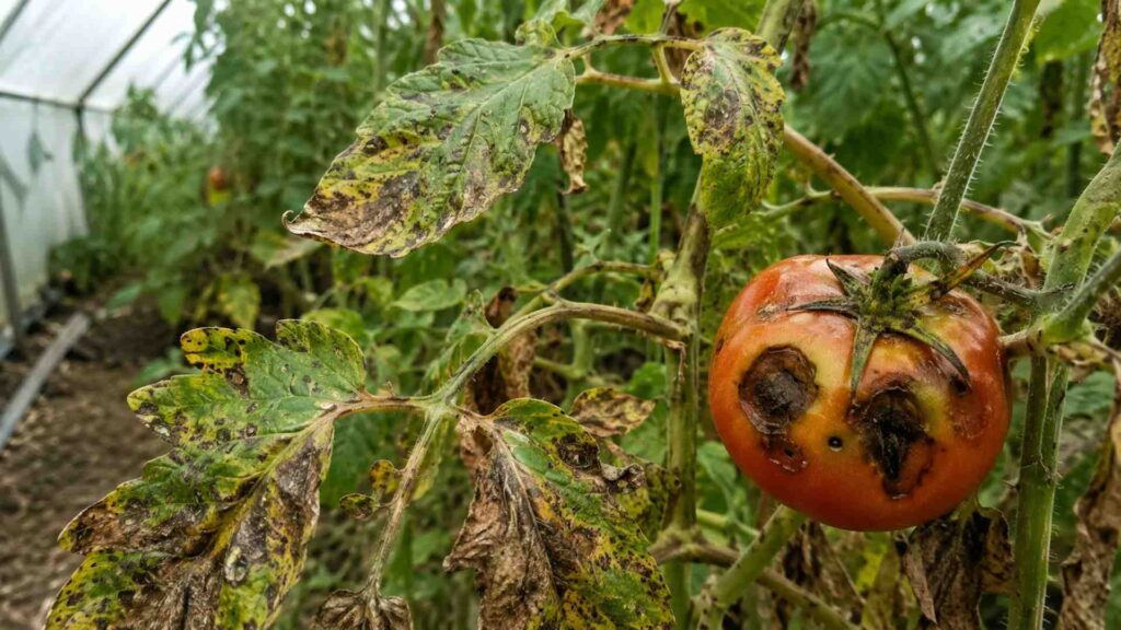 Alternarioza pomidorów – jak rozpoznać, zapobiegać i zwalczać? | foto. Kamil w Ogrodzie