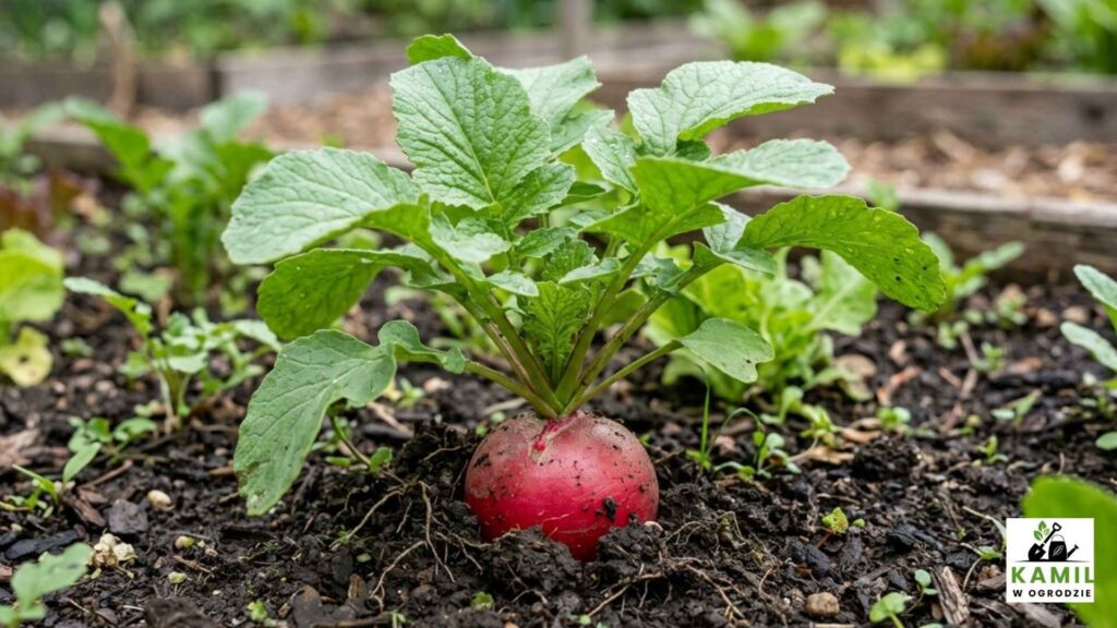 Uprawa rzodkiewki w ogrodzie – kompletny poradnik od siewu do zbioru | foto. Materiały własne