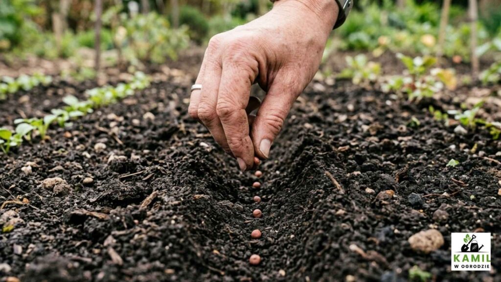 Wysiew nasion rzodkiewki | foto. Materiały własne