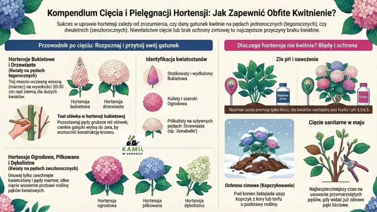 Dlaczego hortensje nie kwitną? Ten wiosenny błąd ogrodników niszczy cały sezon
