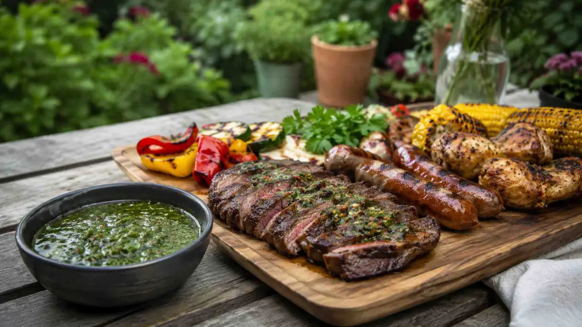 Chimichurri – argentyński sos ziołowy idealny do dań z grilla. Składniki i przepis krok po kroku Chimichurri – argentyński sos ziołowy idealny do dań z grilla. Składniki i przepis krok po kroku