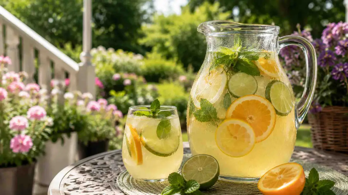 Lemoniada z cytrusów i mięty – prosty przepis krok po kroku Lemoniada z cytrusów i mięty – prosty przepis krok po kroku