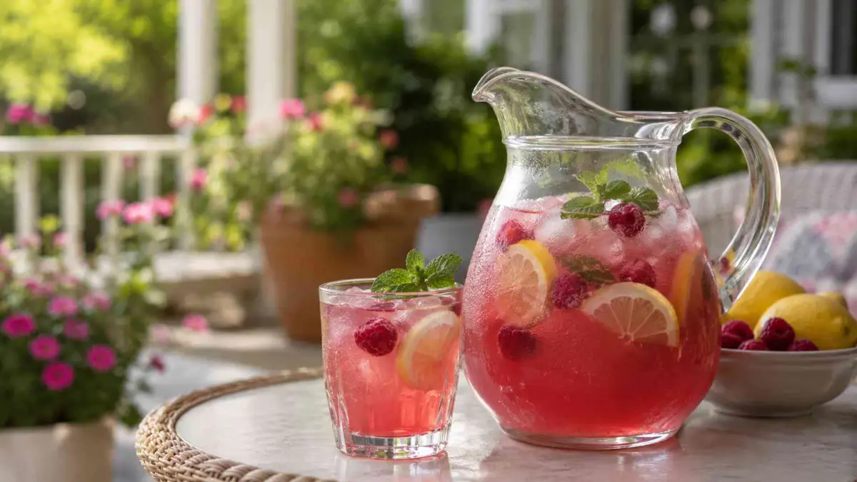 Lemoniada z malin – domowy przepis krok po kroku