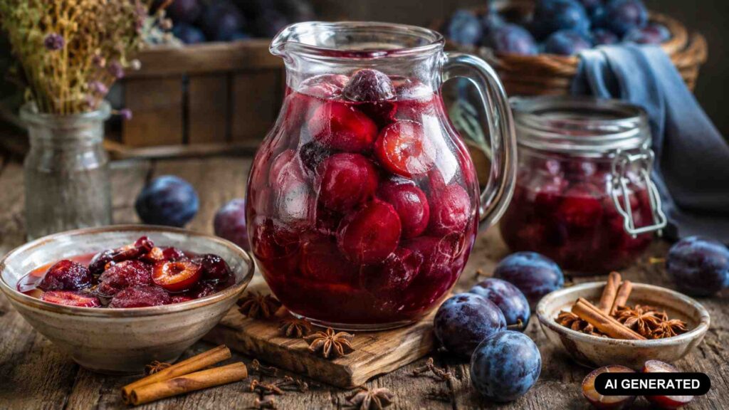Zrób kompot albo śliwki do zimowych deserów