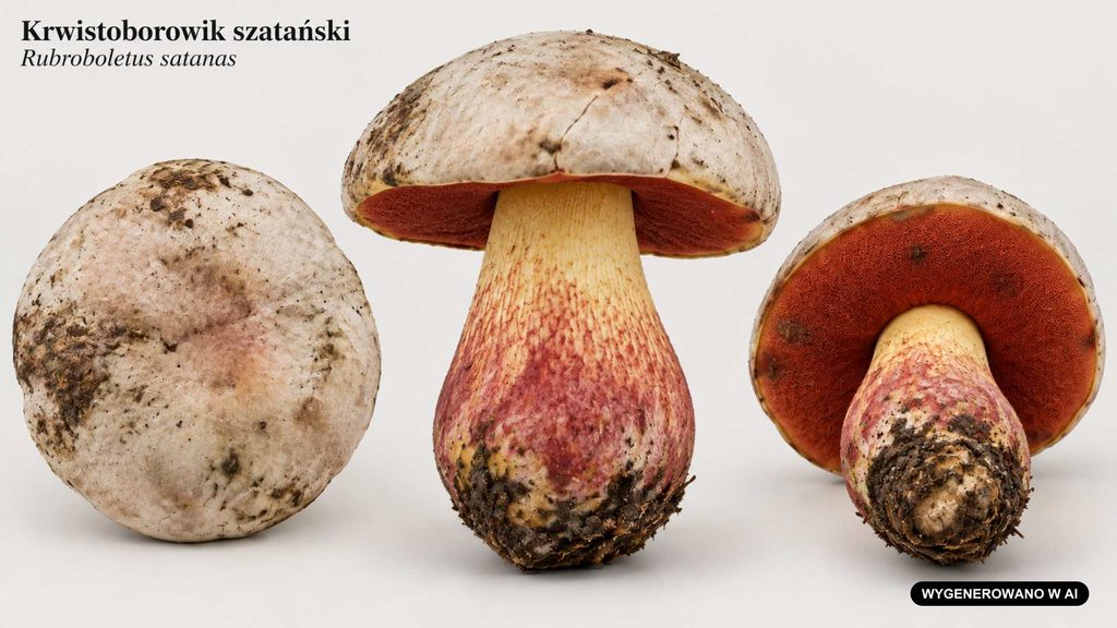 Krwistoborowik szatański | foto. AI