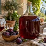 Wino ze śliwek – prosty przepis krok po kroku | foto. AI