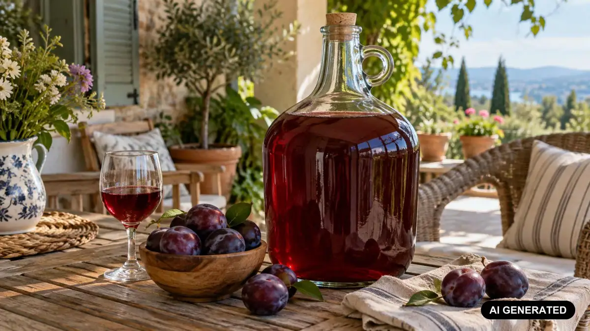 Wino ze śliwek – prosty przepis krok po kroku
