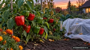 Papryka przed chłodną nocą. Które owoce zerwać, a które jeszcze zostawić? | foto. AI