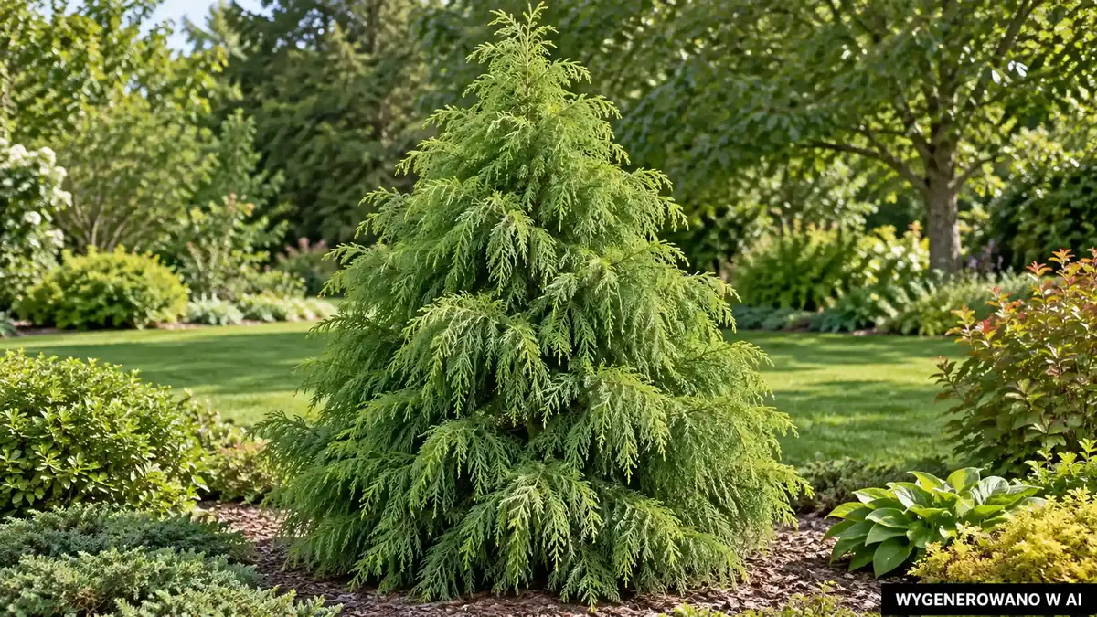 Cyprysik groszkowy (Chamaecyparis pisifera) - odmiany, sadzenie, nawożenie i pielęgnacja