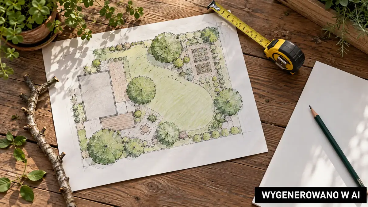 Do zgłoszenia potrzebne jest wskazanie nieruchomości i położenia usuwanego drzewa. Ilustracja wygenerowana w AI. Do zgłoszenia potrzebne jest wskazanie nieruchomości i położenia usuwanego drzewa.